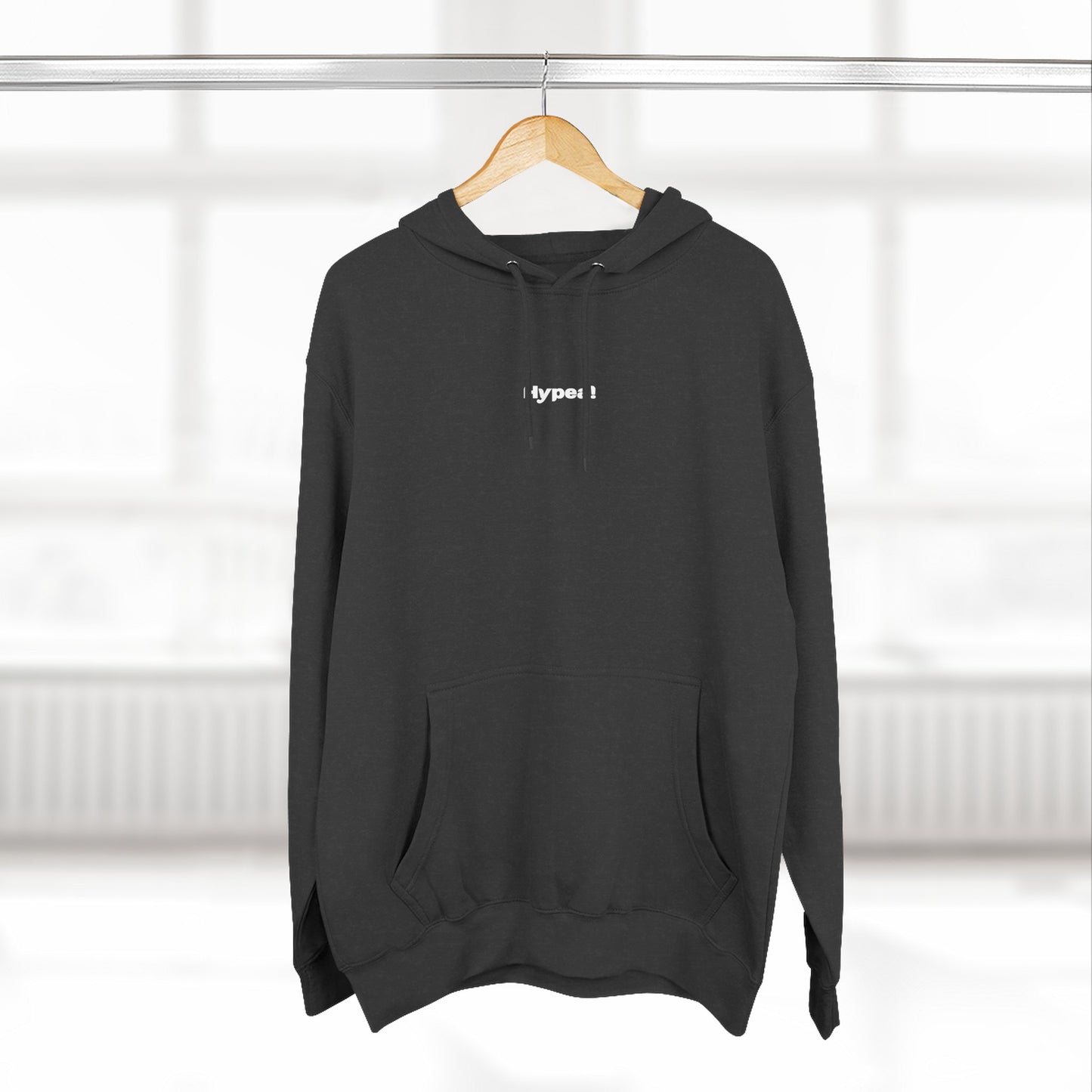 Blessed with Luck Fleece Hoodie | Cozy Sweatshirt for Inspirational Gifts, Casual Wear, Everyday Comfort, Unique Fashion Statement