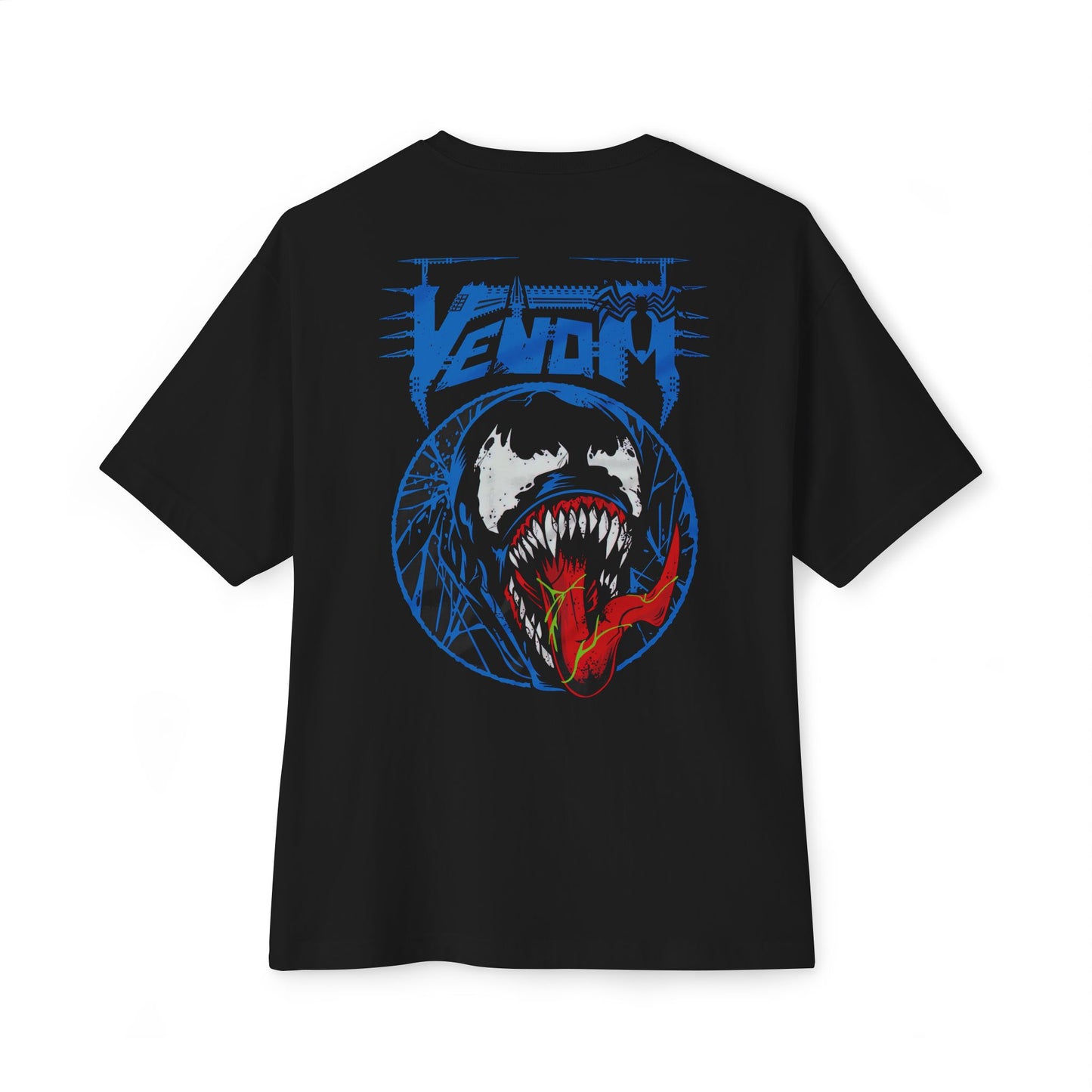 Venom Graphic Unisex Oversized Tee, Casual Wear, Comic Style Shirt, Men's & Women's Fashion, Gift for Fans, Streetwear Essential