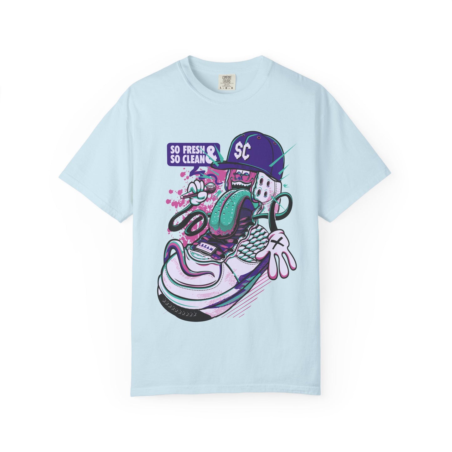 Urban Graphic Tee – So Fresh & So Clean, Streetwear Shirt, Unisex T-Shirt, Trendy Apparel, Sneaker Culture Merchandise