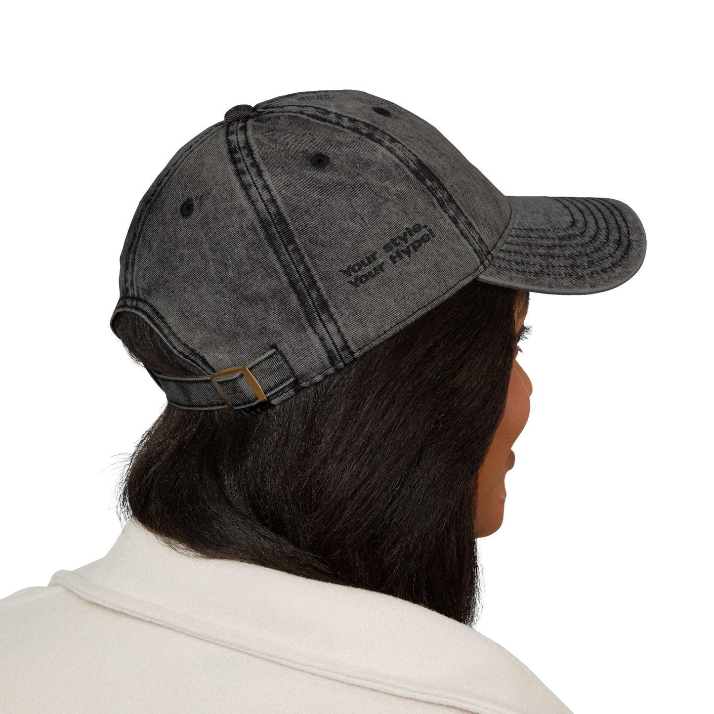 Vintage Embroidered Cap - Casual Style, Unisex, Gift for Friends, Everyday Wear, Trendy Accessory
