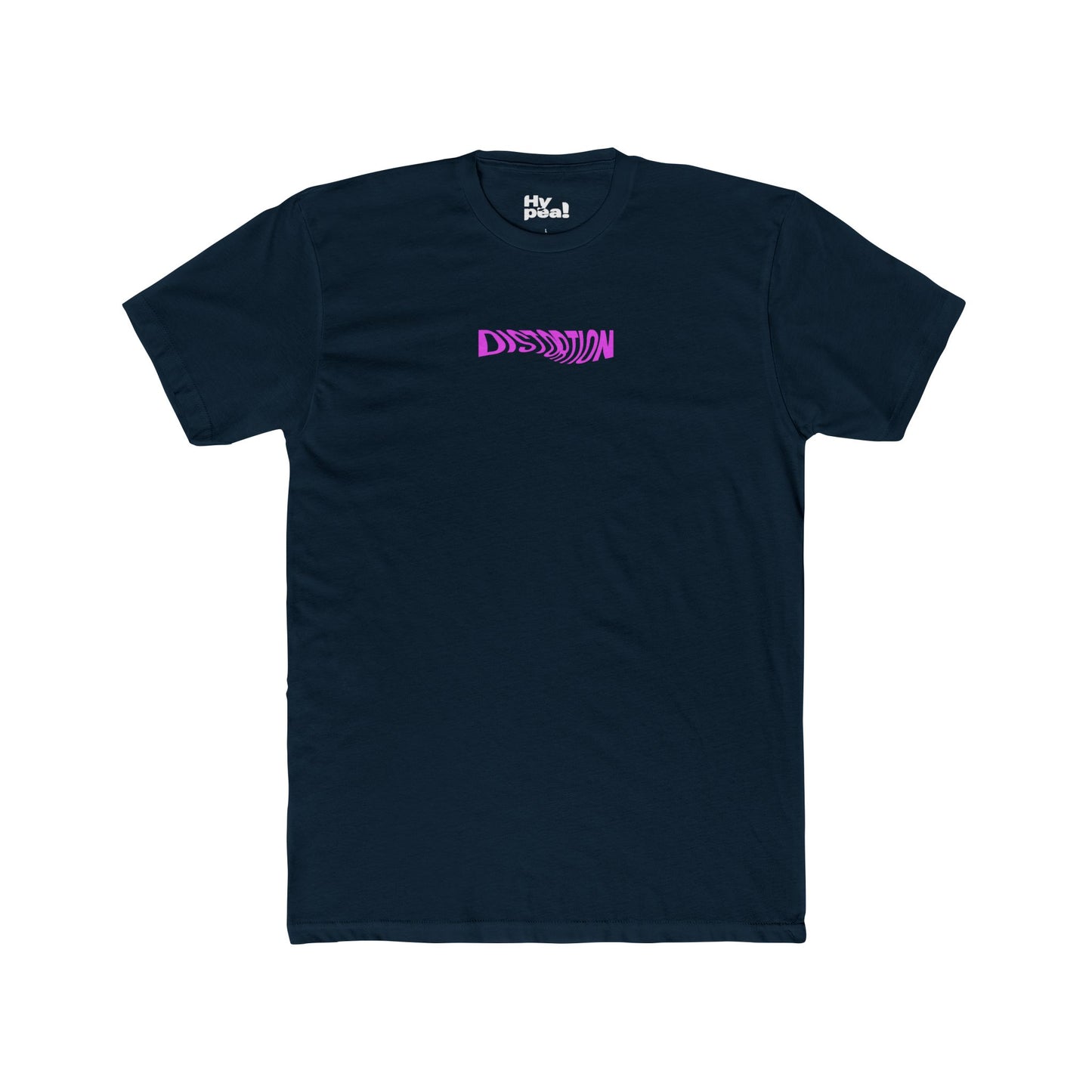 Distortion Graphic Cotton Tee | Unisex Crew Shirt, Trendy Streetwear, Music Festival Attire, Casual Everyday Wear, Unique Gift