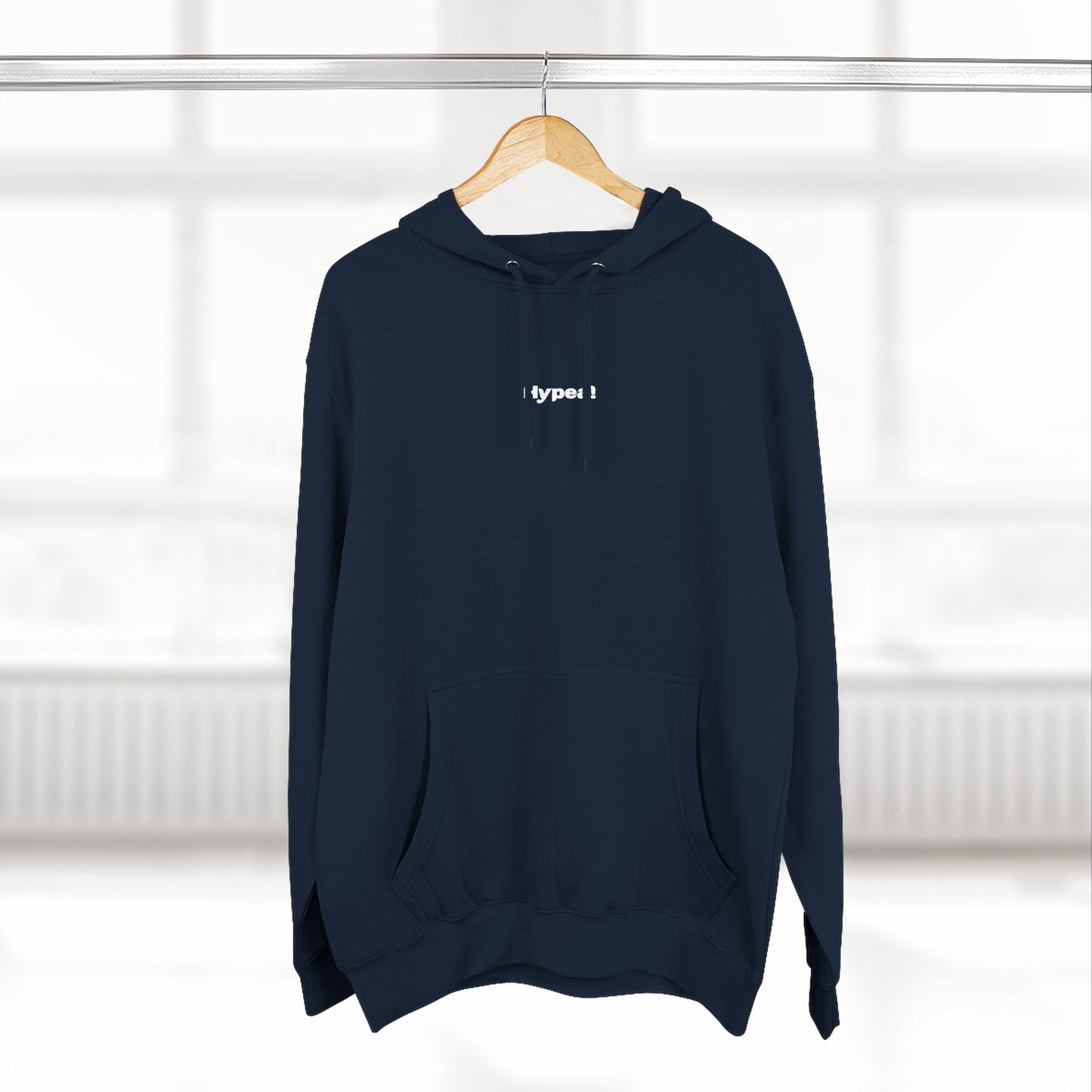 Blessed with Luck Fleece Hoodie | Cozy Sweatshirt for Inspirational Gifts, Casual Wear, Everyday Comfort, Unique Fashion Statement