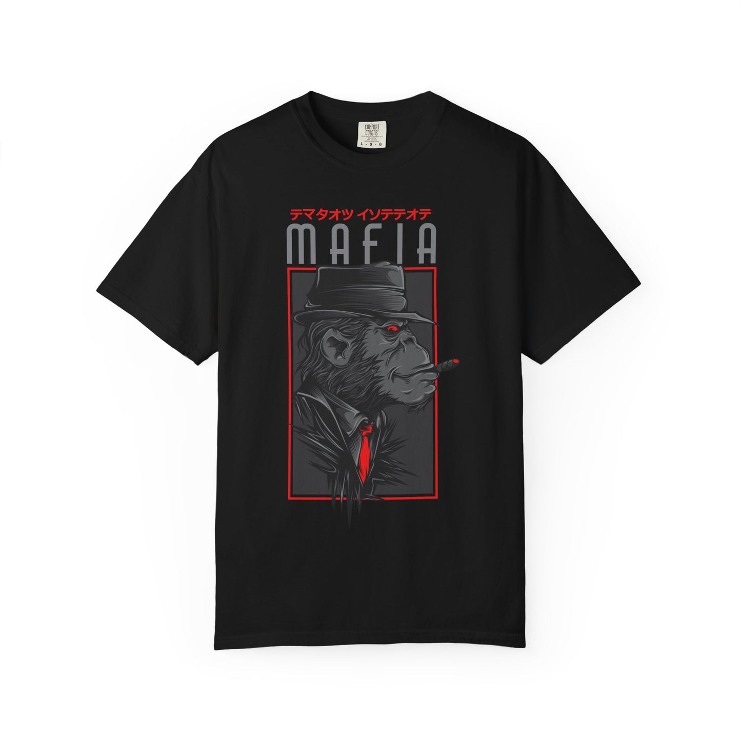 Mafia Monkey Unisex Tee – Cool Graphic T-Shirt for Casual Wear, Unique Gift, Streetwear Style, Fun Statement Piece