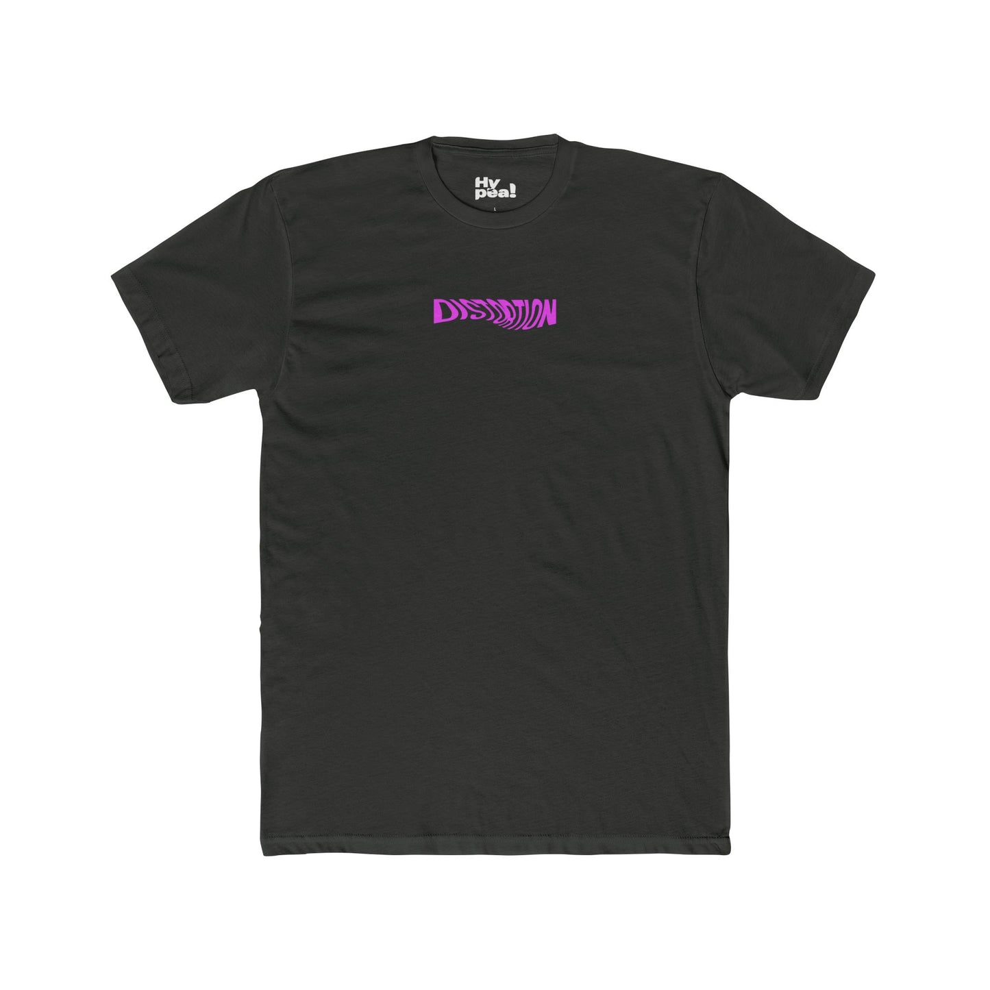 Distortion Graphic Cotton Tee | Unisex Crew Shirt, Trendy Streetwear, Music Festival Attire, Casual Everyday Wear, Unique Gift