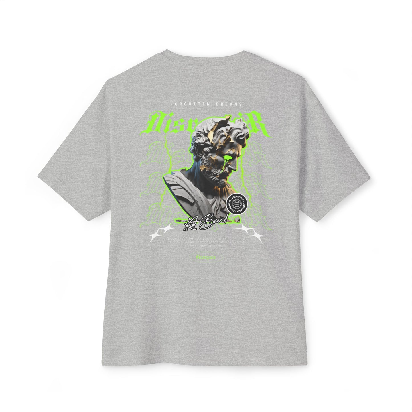 Edgy Graphic Tee for Creative Souls, Streetwear Style, Unisex Oversized T-Shirt, Gift for Artists, Casual Wear