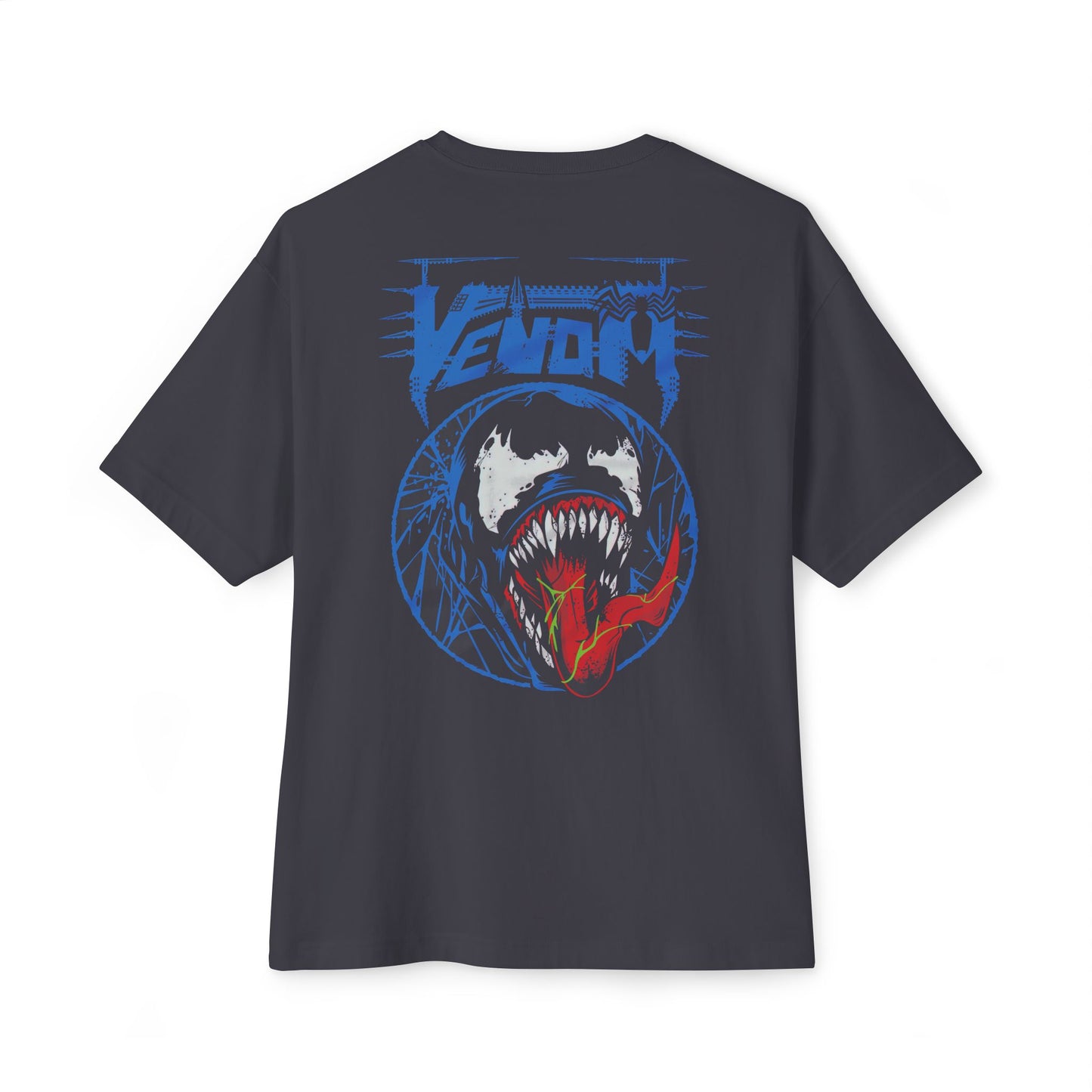 Venom Graphic Unisex Oversized Tee, Casual Wear, Comic Style Shirt, Men's & Women's Fashion, Gift for Fans, Streetwear Essential