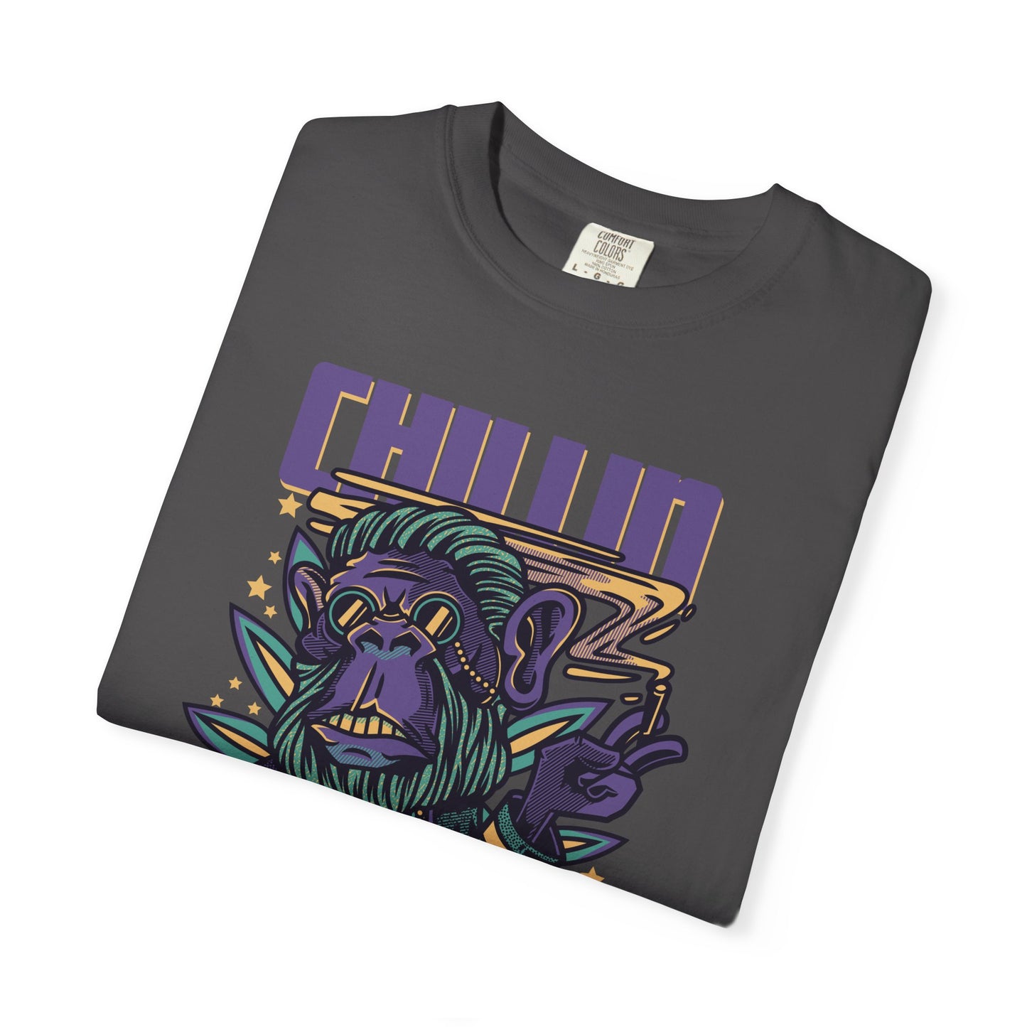 Chillin Graphic T-Shirt, Unisex Casual Tee, Relaxed Summer Outfit, Gift for Friends, Streetwear Style, Festival Wear