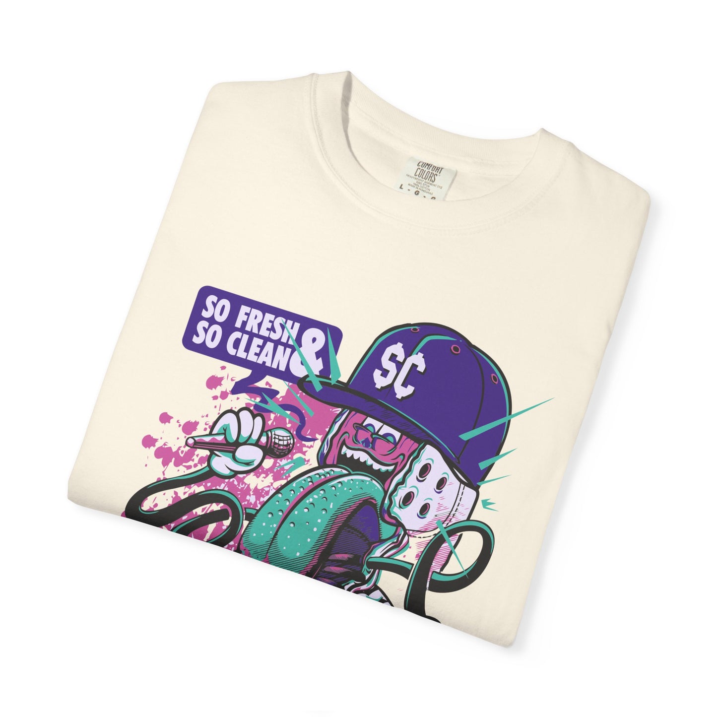 Urban Graphic Tee – So Fresh & So Clean, Streetwear Shirt, Unisex T-Shirt, Trendy Apparel, Sneaker Culture Merchandise