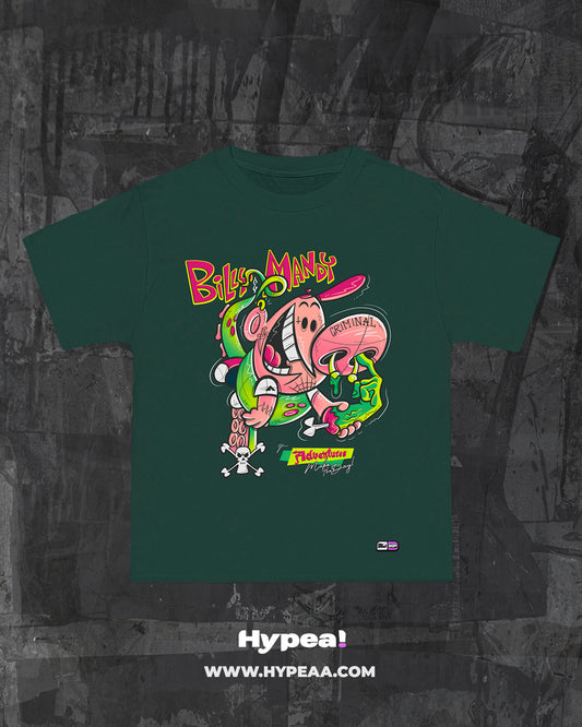 Polera Oversize Cartoons Billy & Mandy