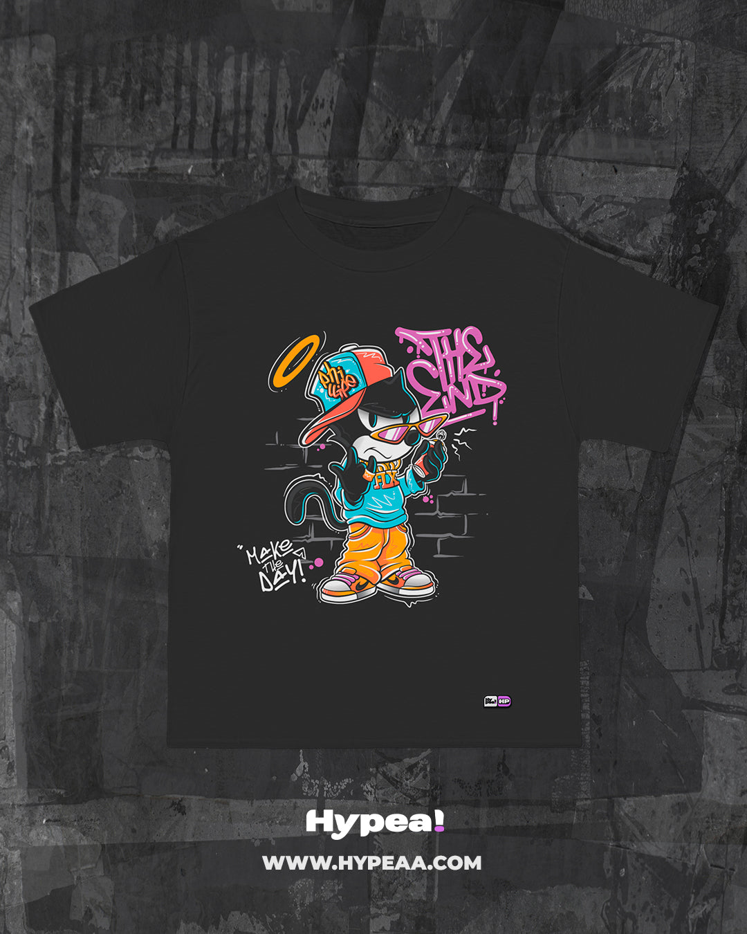 Polera Oversize cartoons Gato Felix