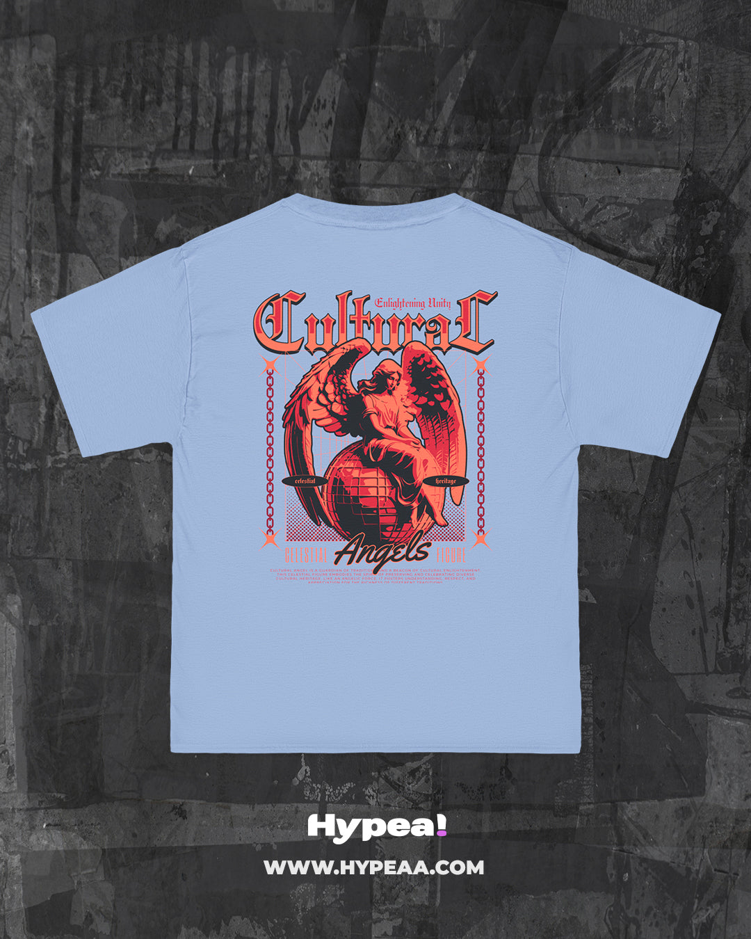 Polera oversize angels Celestial