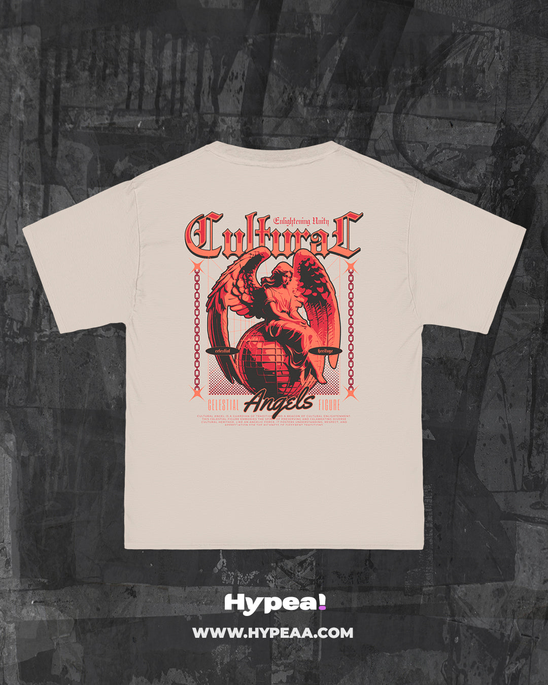 Polera oversize angels Celestial