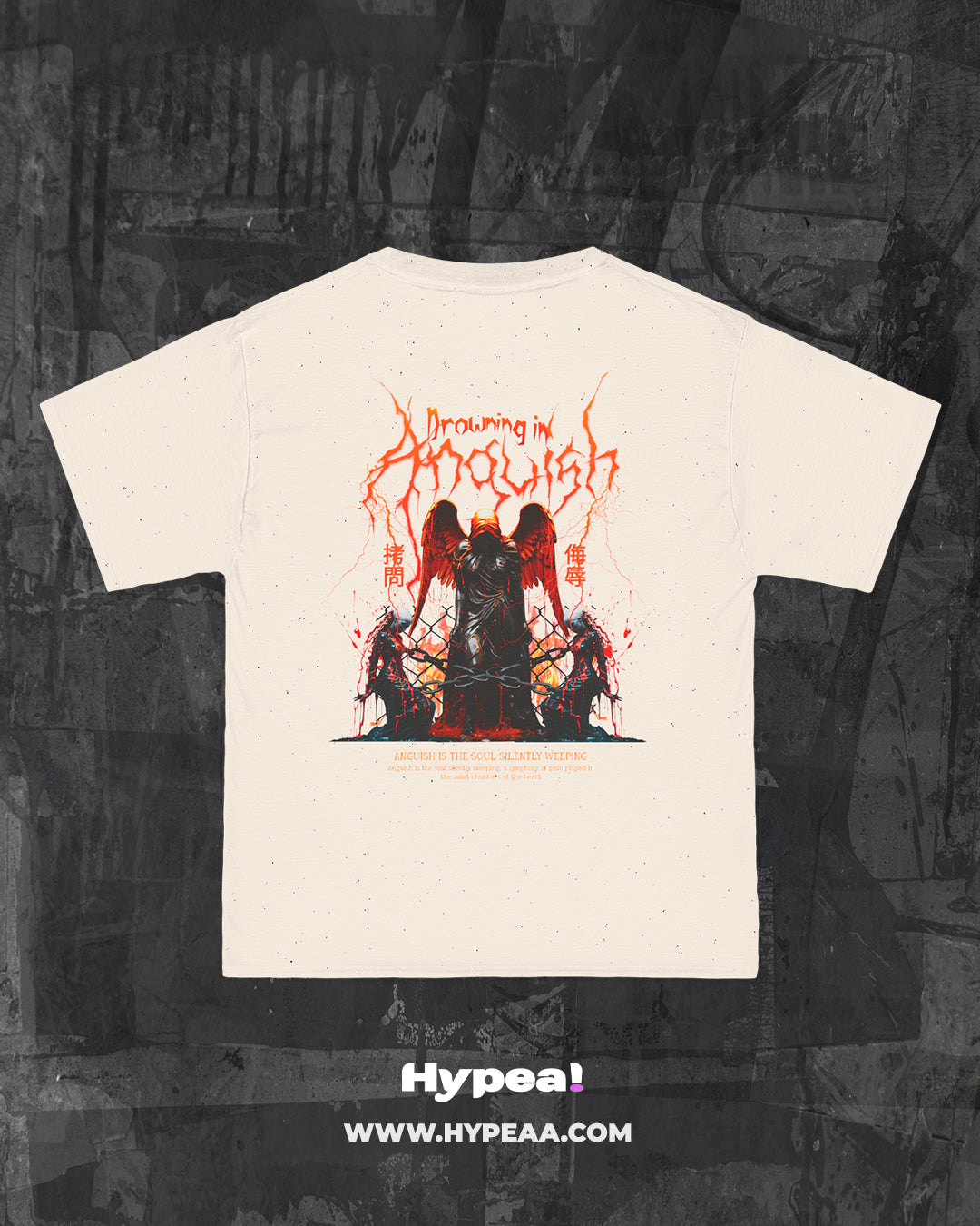 Polera oversize angels anguish
