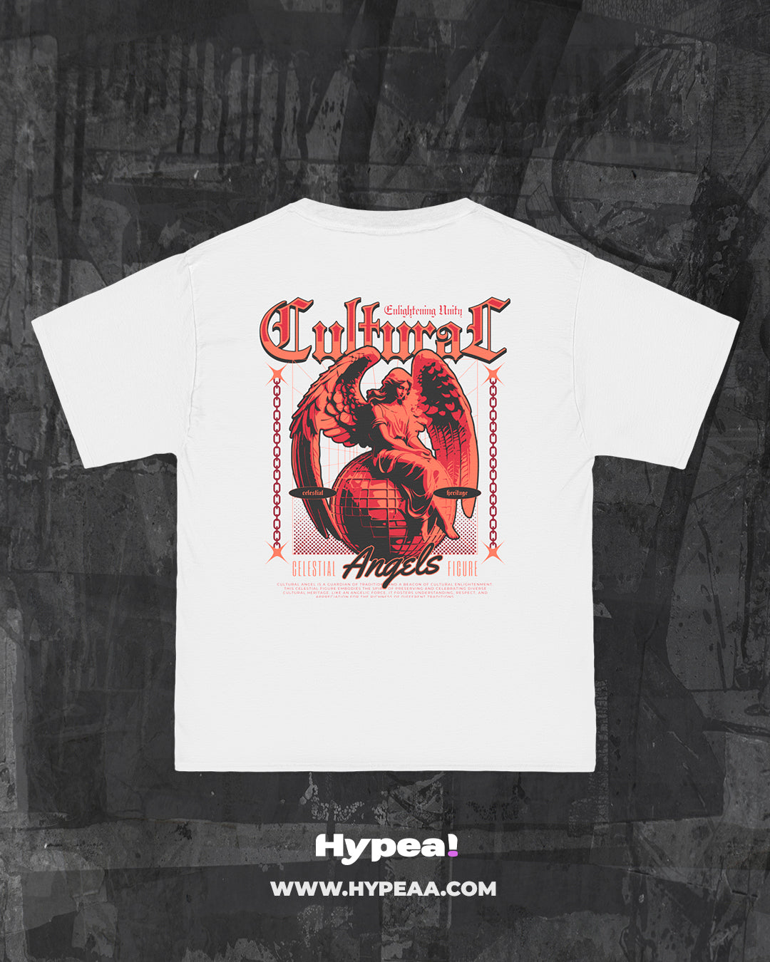 Polera oversize angels Celestial