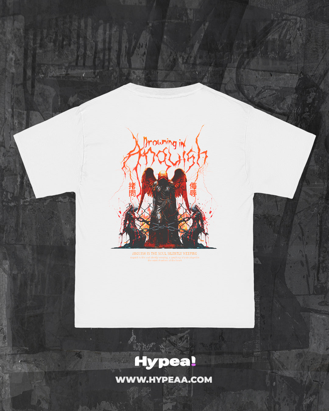 Polera oversize angels anguish
