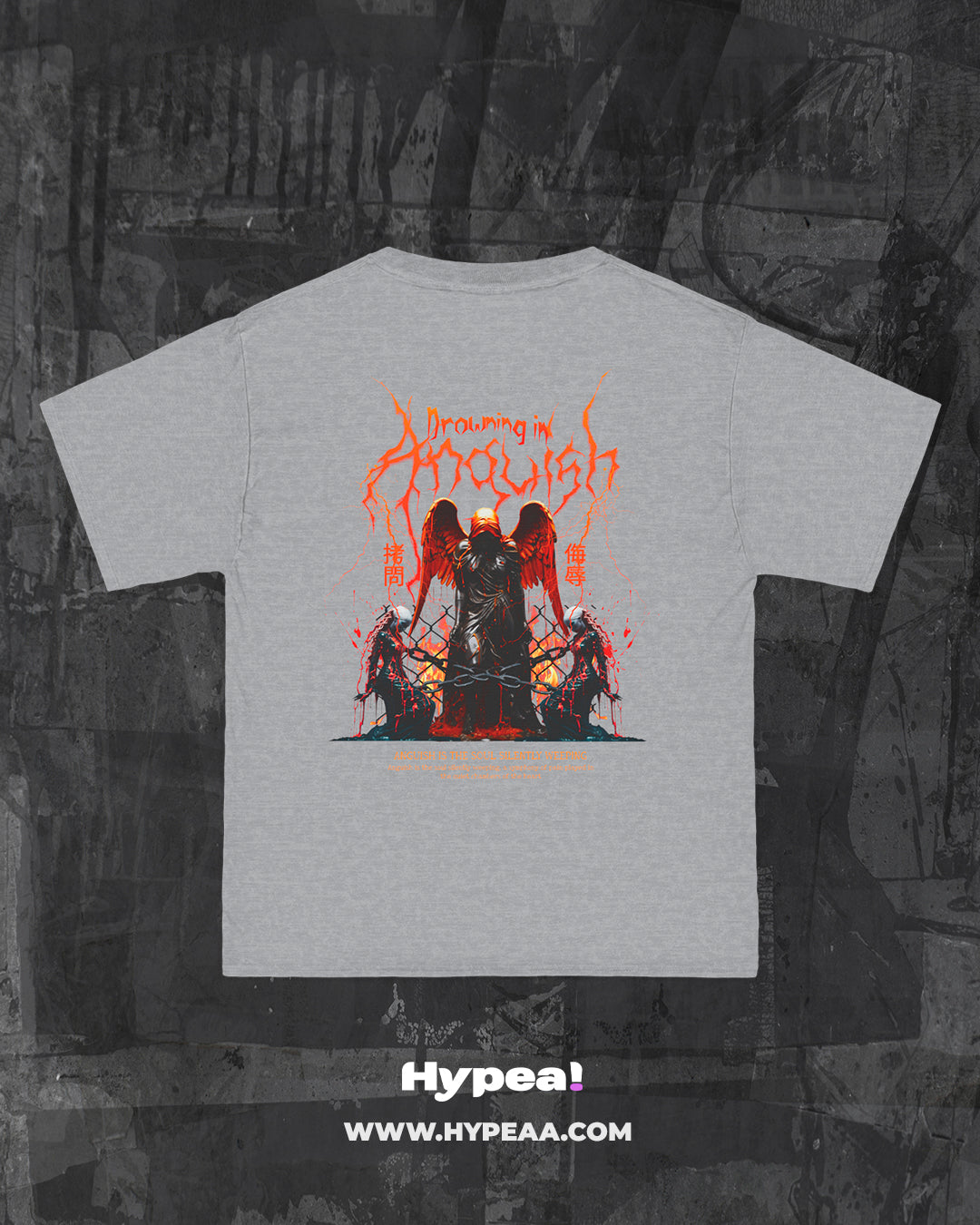 Polera oversize angels anguish