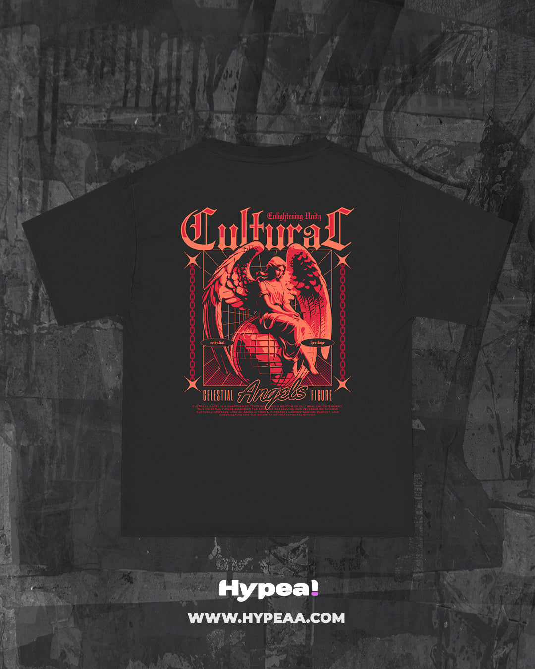 Polera oversize angels Celestial