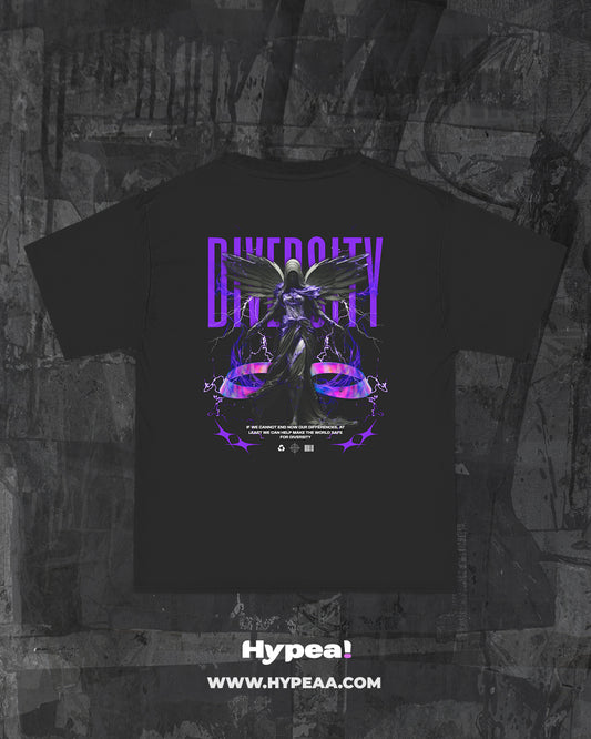 Polera oversize angels Diversity