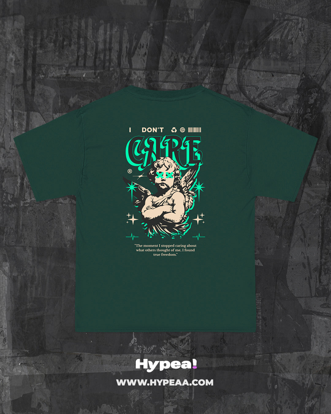 Polera oversize angels Care