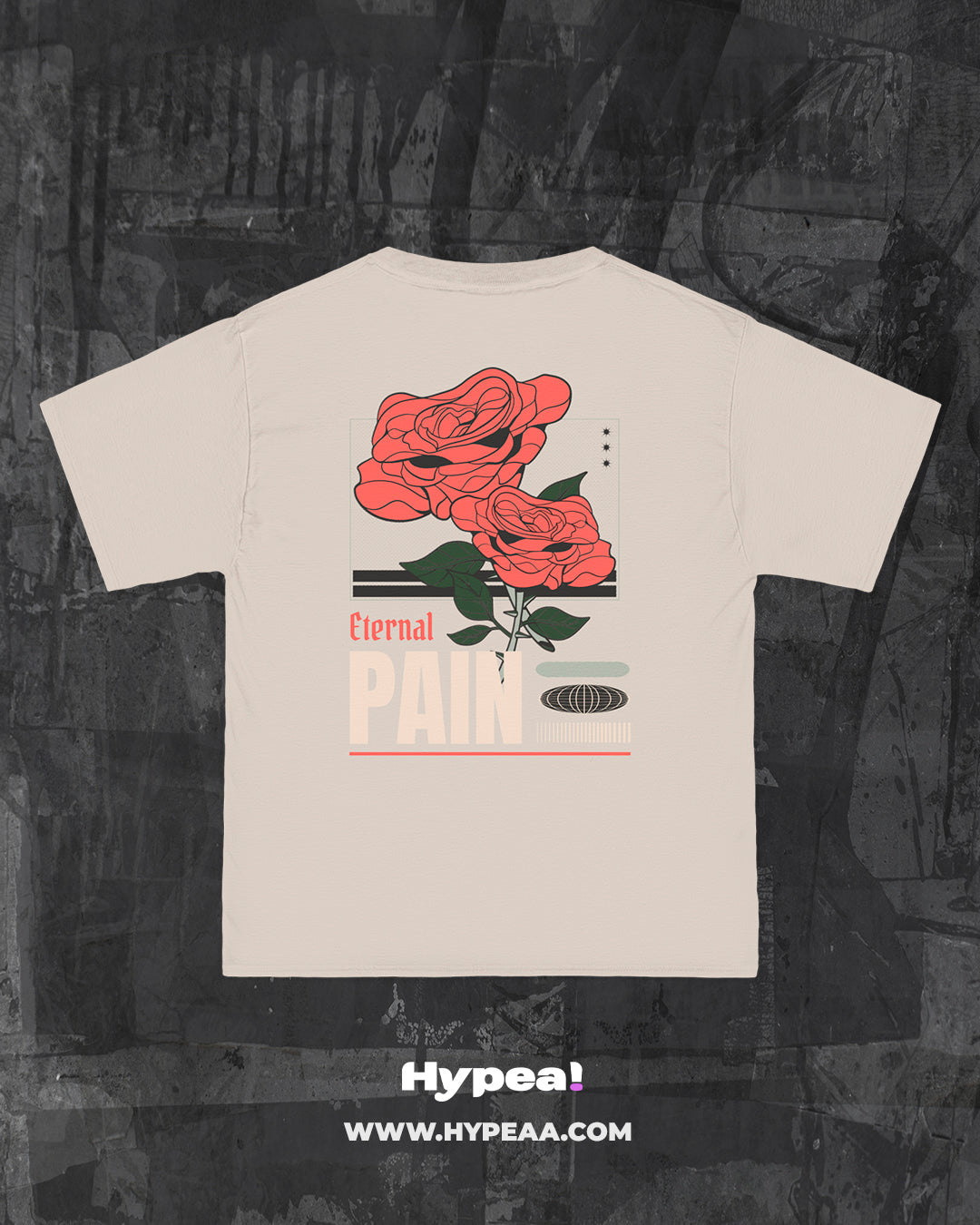 Polera oversize urbano Eternal Pain