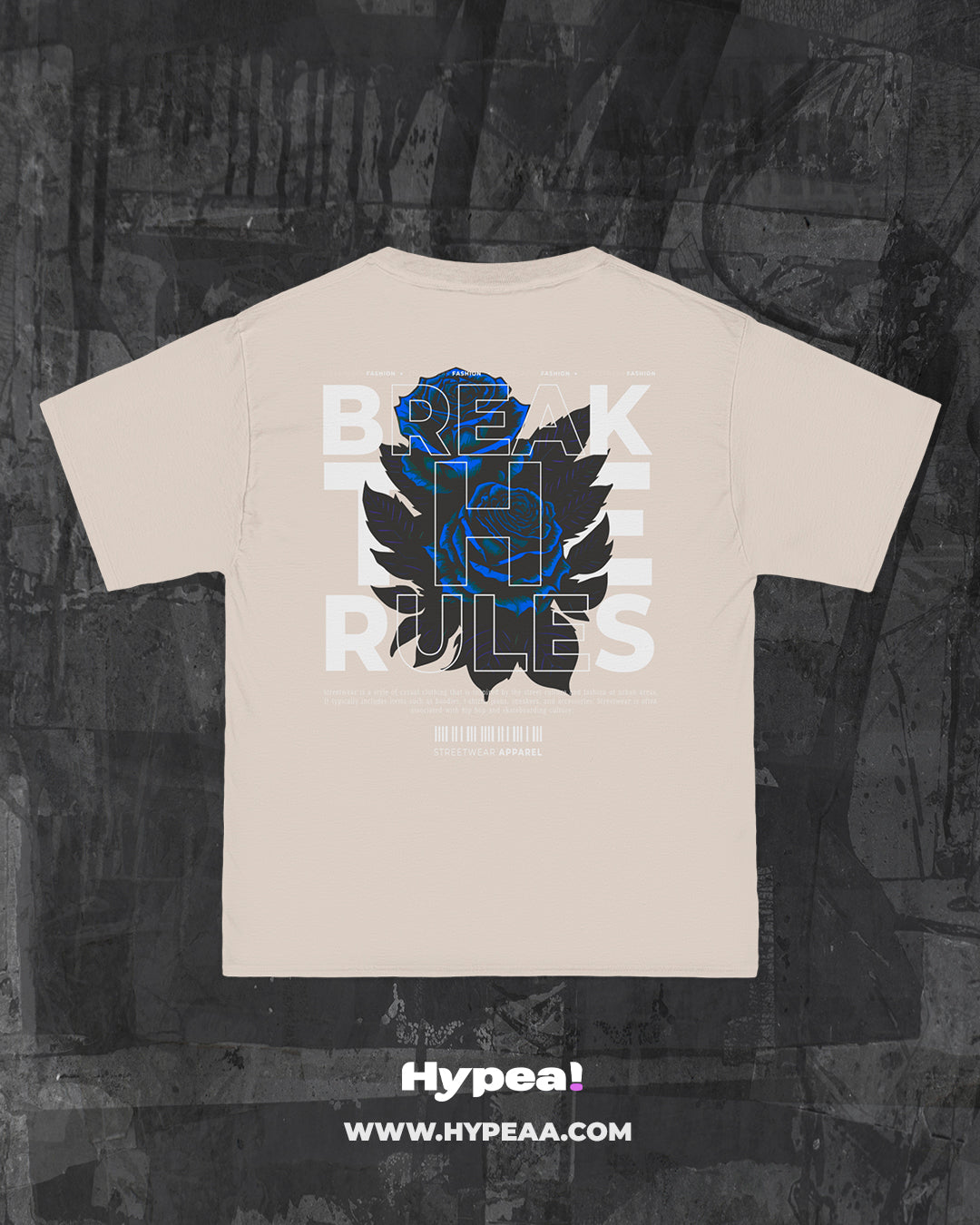 Polera oversize urbano Break The Rules