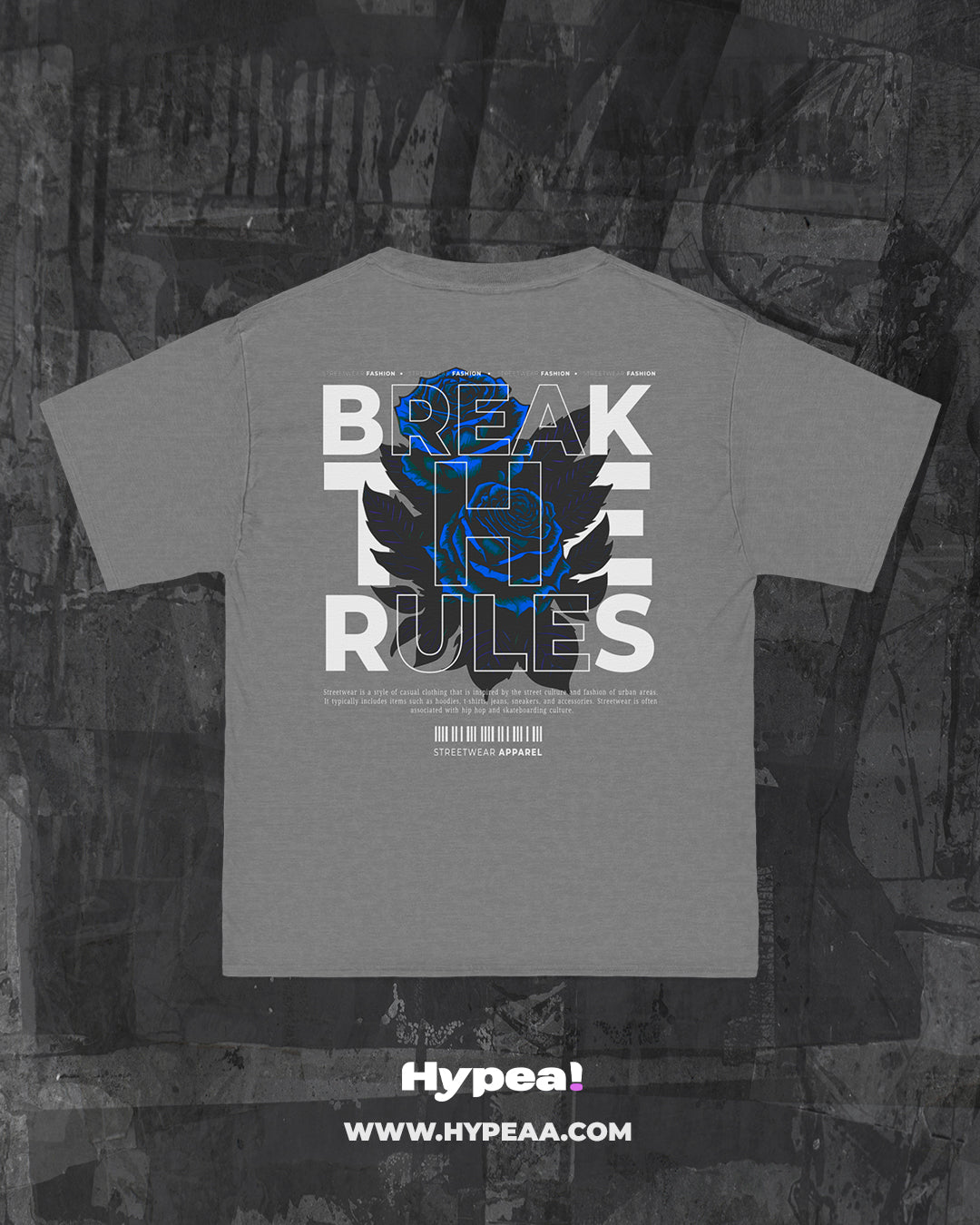 Polera oversize urbano Break The Rules