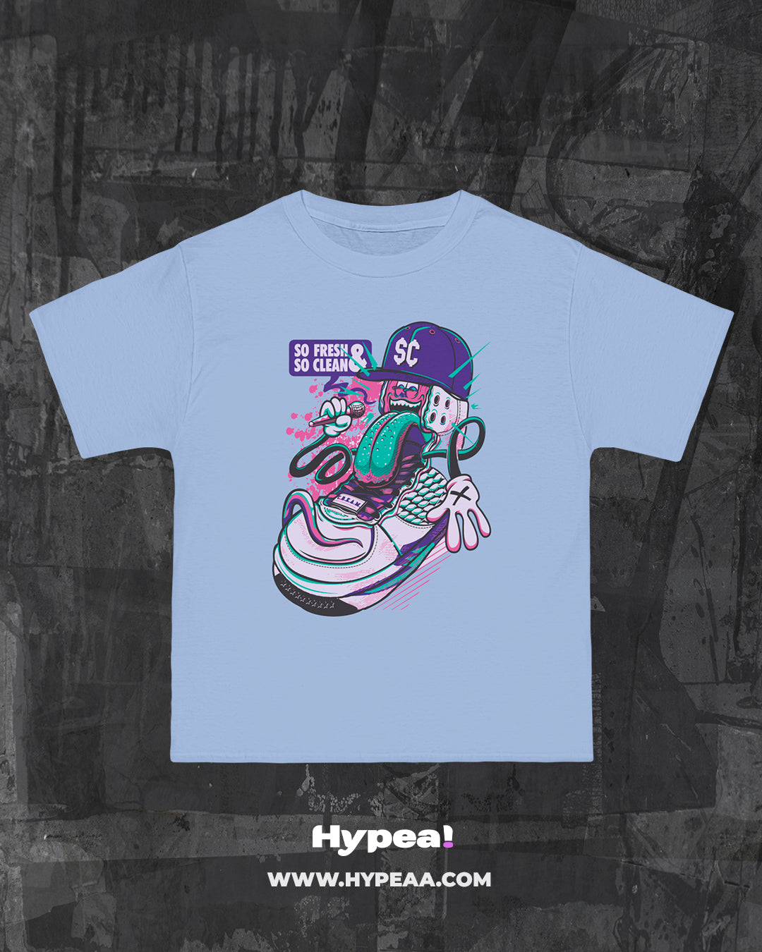 Polera oversize urbano so fresh & so clean