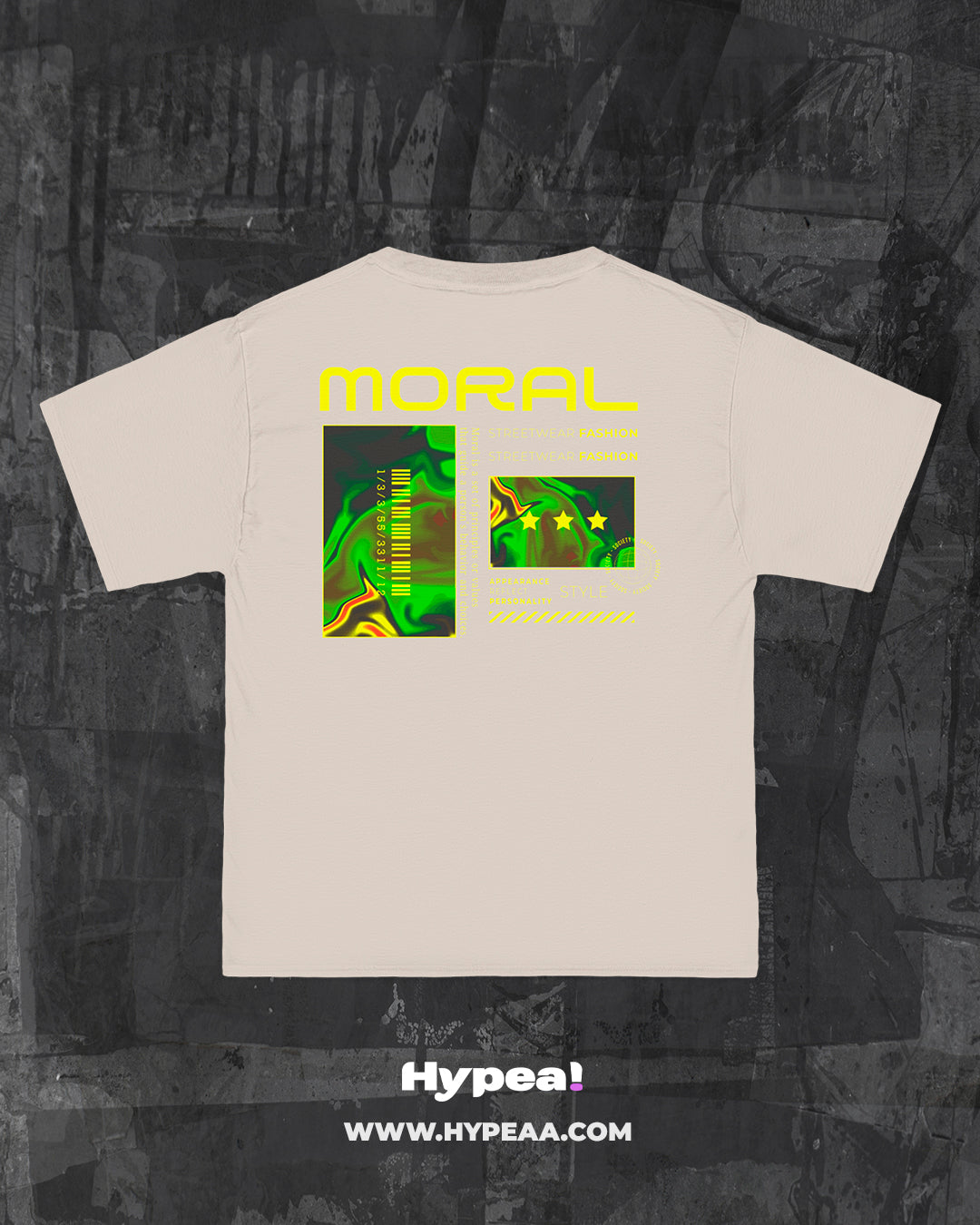 Polera oversize urbano Moral