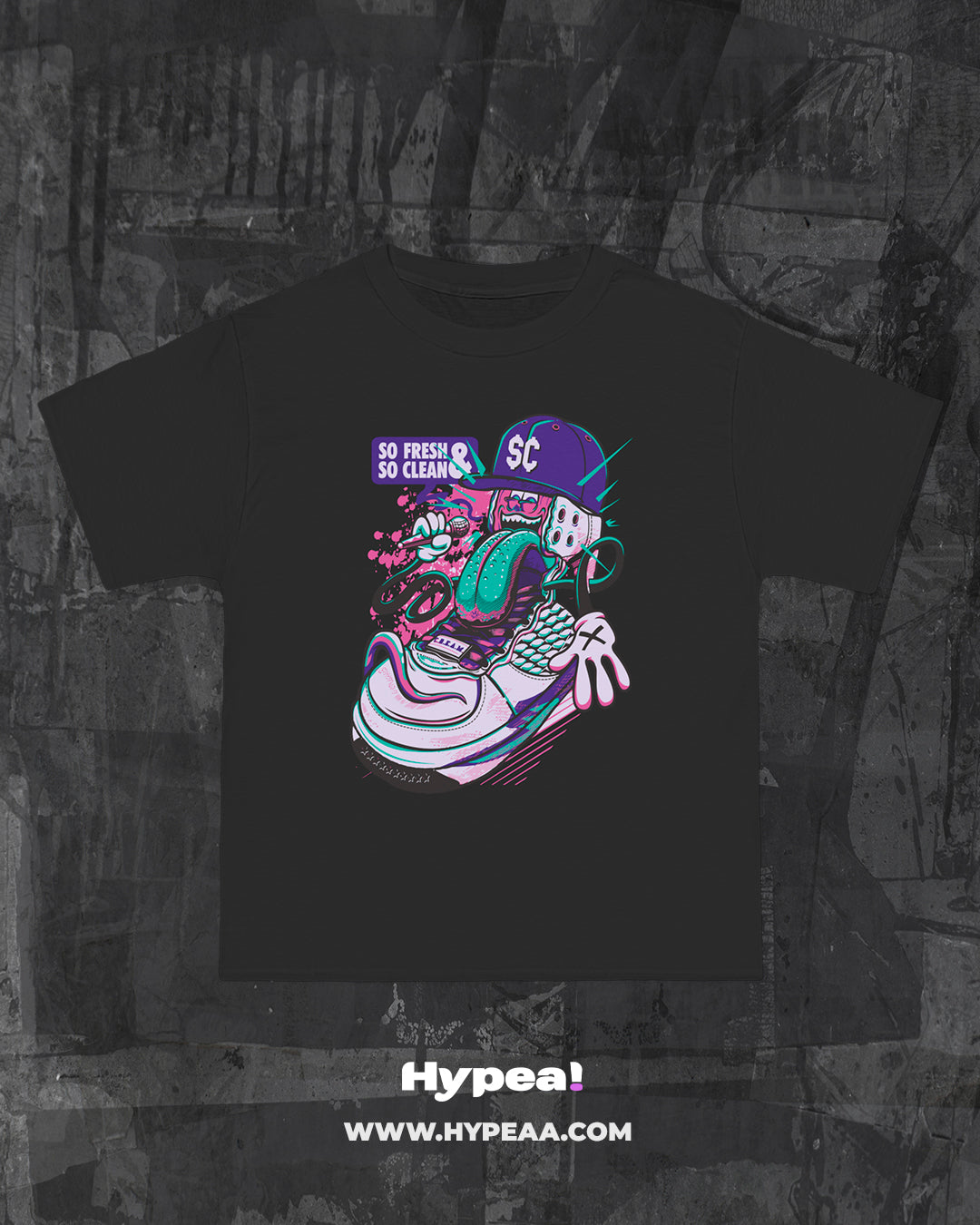 Polera oversize urbano so fresh & so clean