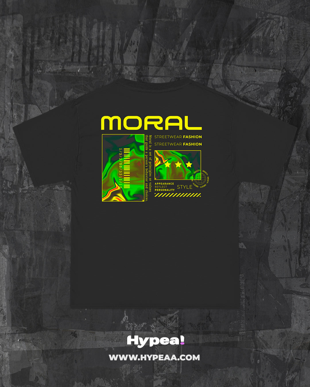Polera oversize urbano Moral
