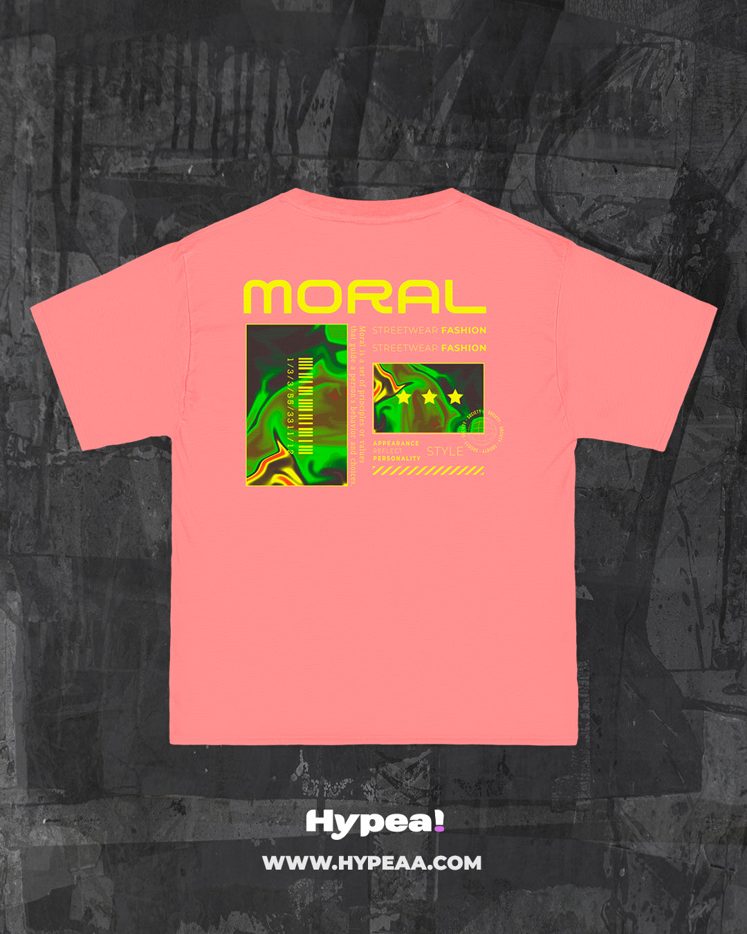 Polera oversize urbano Moral