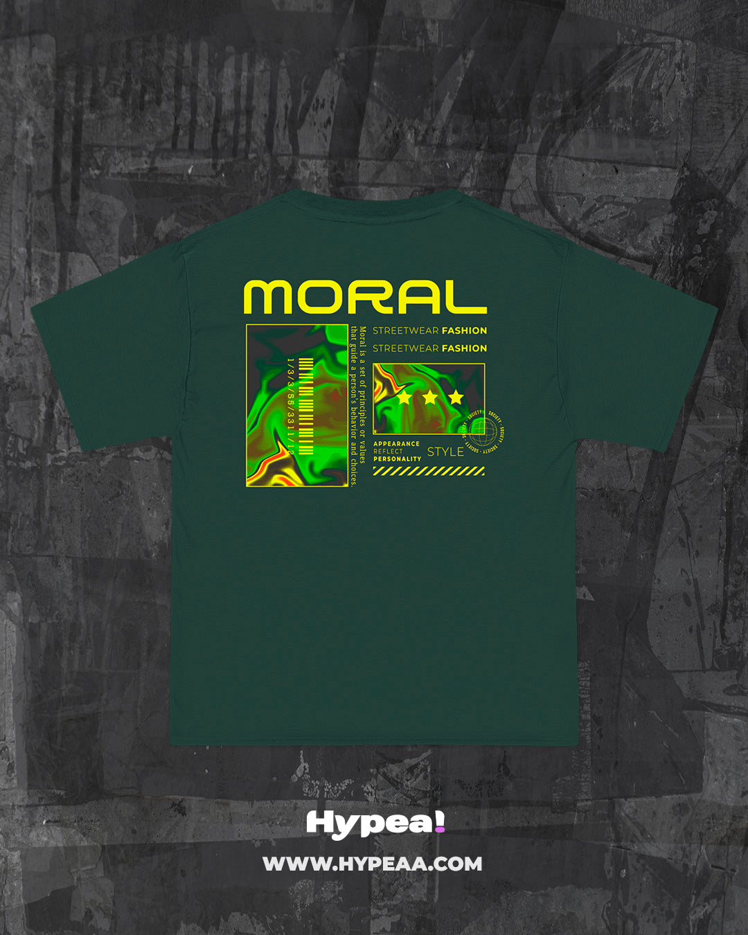 Polera oversize urbano Moral