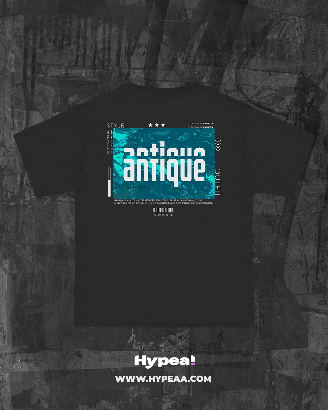 Polera oversize urbano Antique