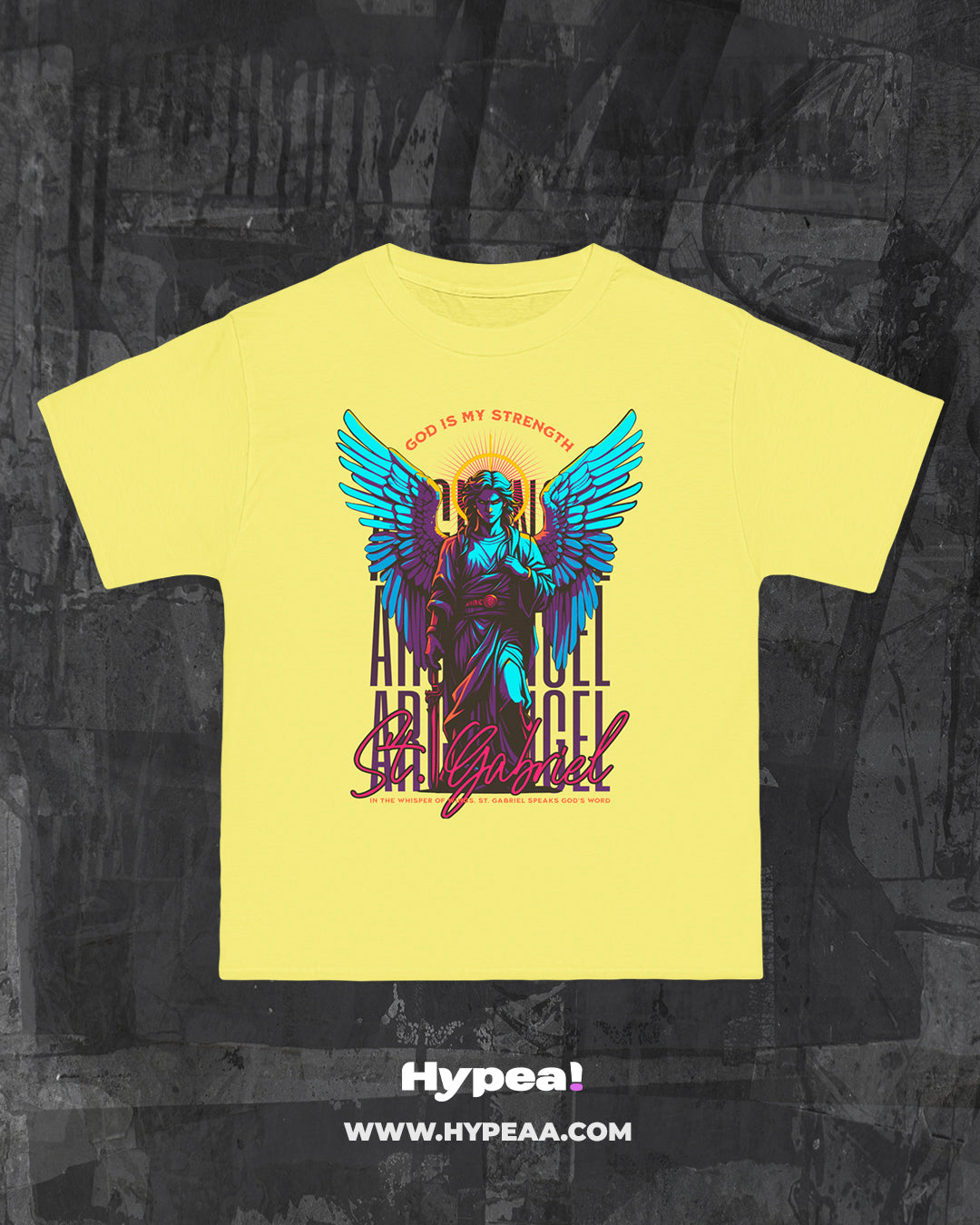 Polera oversize angels St. Gabriel