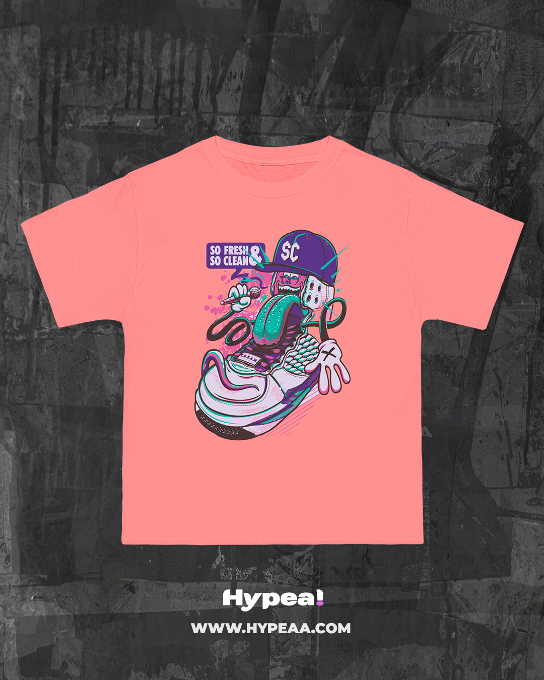 Polera oversize urbano so fresh & so clean