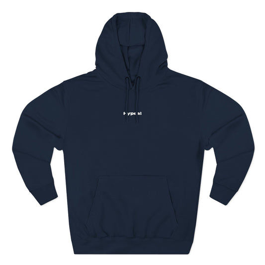 Blessed with Luck Fleece Hoodie | Cozy Sweatshirt for Inspirational Gifts, Casual Wear, Everyday Comfort, Unique Fashion Statement