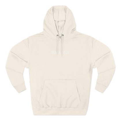 Vibrant Three-Panel Fleece Hoodie, Graphic Hoodie, Cozy Streetwear, Artsy Gift, Comfortable Casual Wear, Unique Layering Piece