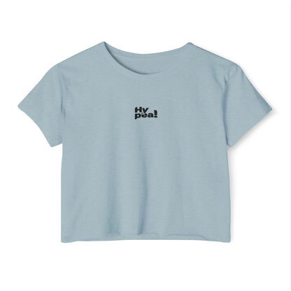 Festival Vibes Women's Crop Top - Summer Shirt, Weekend Wear, Concert Outfit, Gift for Her, Casual Chic