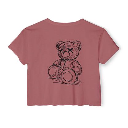 Festival Vibes Women's Crop Top - Summer Shirt, Weekend Wear, Concert Outfit, Gift for Her, Casual Chic