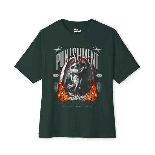 Unisex Oversized Graphic Tee - Edgy Streetwear, Casual Fashion, Festival Wear, Unique Gift, Cool Art T-Shirt