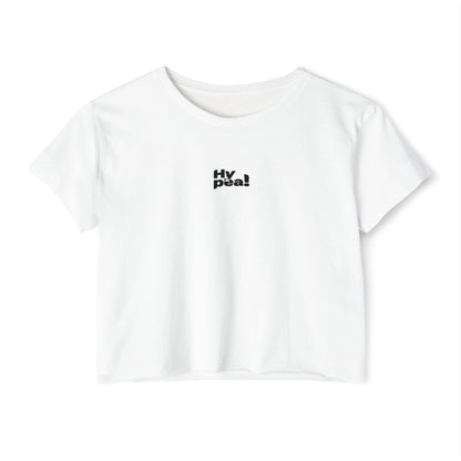 Festival Vibes Women's Crop Top - Summer Shirt, Weekend Wear, Concert Outfit, Gift for Her, Casual Chic