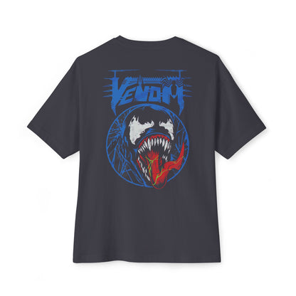 Venom Graphic Unisex Oversized Tee, Casual Wear, Comic Style Shirt, Men's & Women's Fashion, Gift for Fans, Streetwear Essential