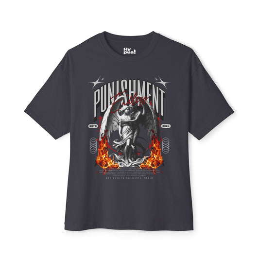 Unisex Oversized Graphic Tee - Edgy Streetwear, Casual Fashion, Festival Wear, Unique Gift, Cool Art T-Shirt