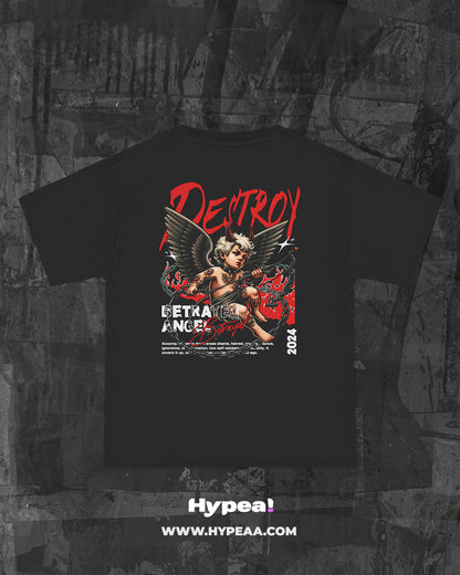 Polera oversize angels Destroy