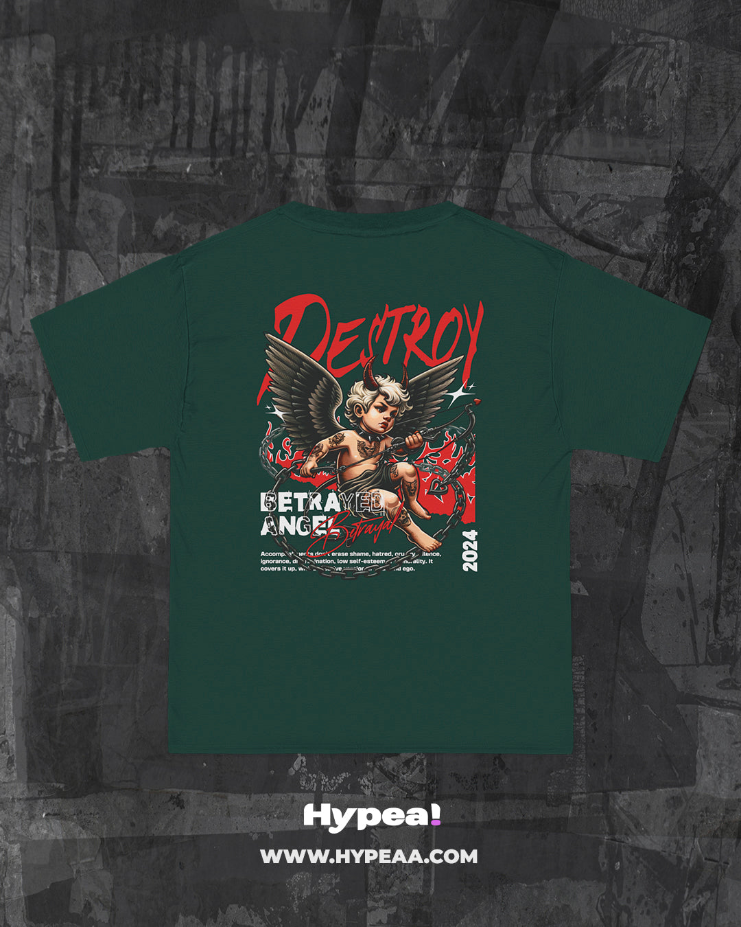 Polera oversize angels Destroy