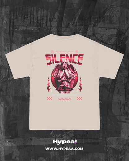 Polera oversize angels Silence