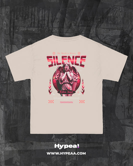 Polera oversize angels Silence