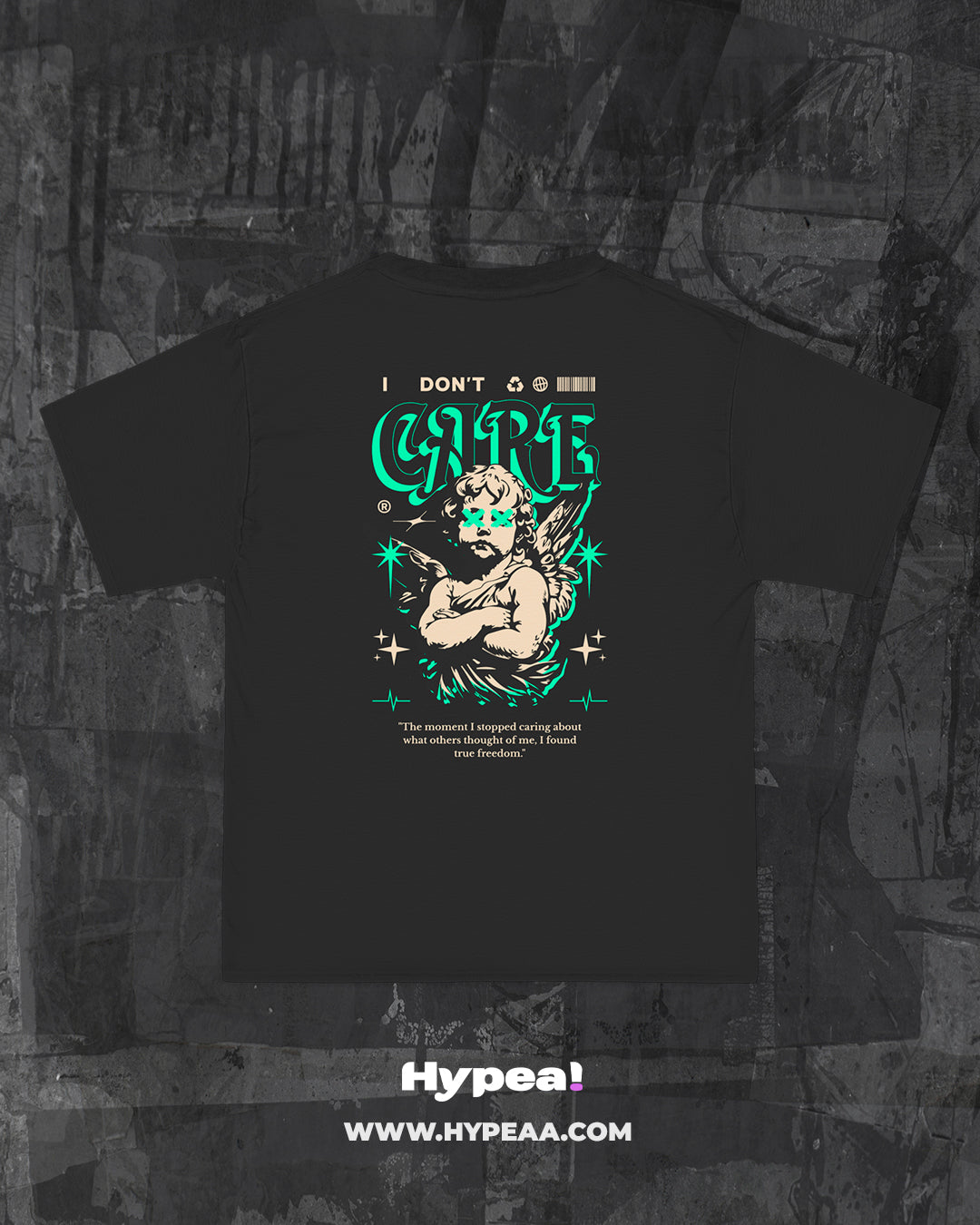 Polera oversize angels Care