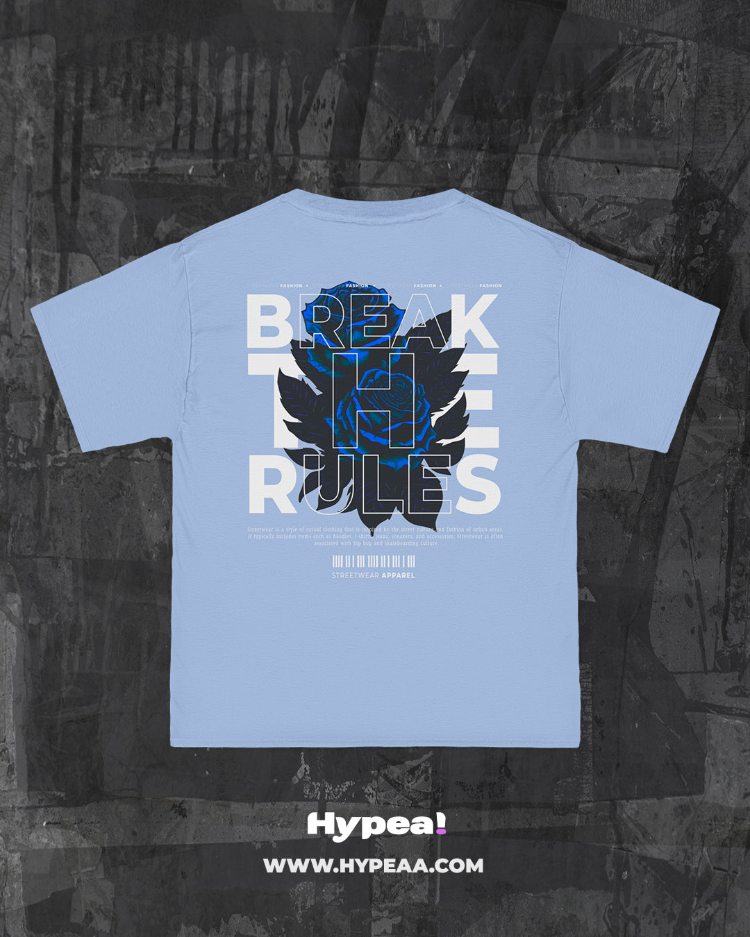 Polera oversize urbano Break The Rules