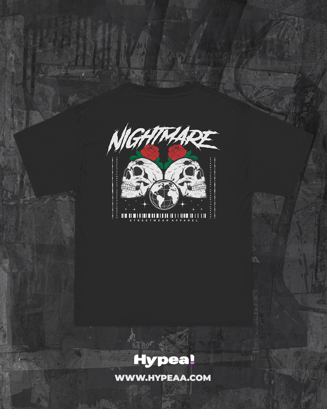 Polera oversize urbano Nightmare